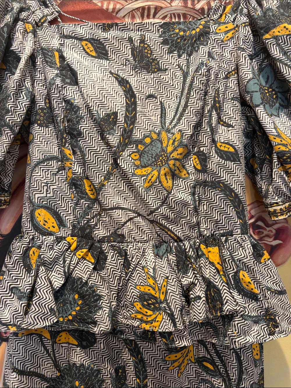 Ulla Johnson Pristine Annetta Puff Sleeve Midi Dress - Picture 3 of 4
